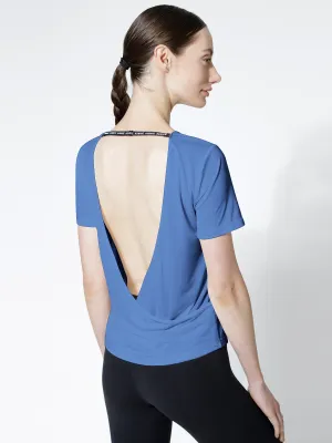OPEN BACK WRAP TEE, GLORY