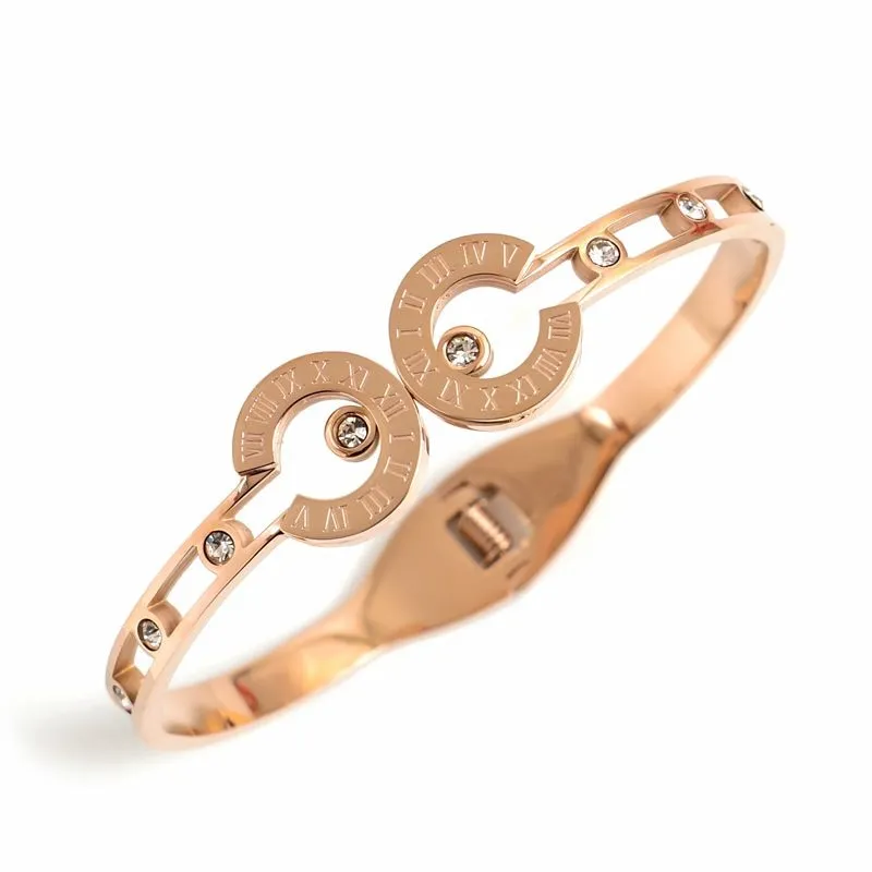 Opposites Attract Cubic Zirconia Bracelet