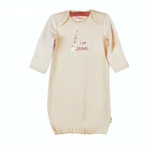 Organic Baby Sleep Gown | Cozy Infant Sleepwear with Prints Jungle Safari