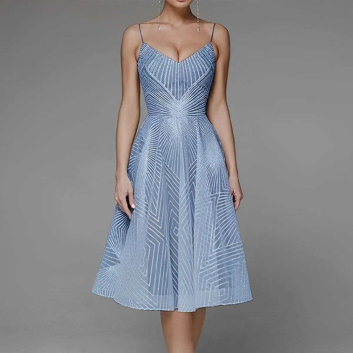 Oriole® | Symmetry Line Elegant Evening Dress