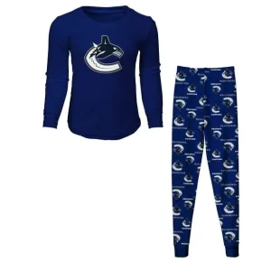 Outer Stuff NHL Sleepwear Shirt & Pants Set - Vancouver Canucks