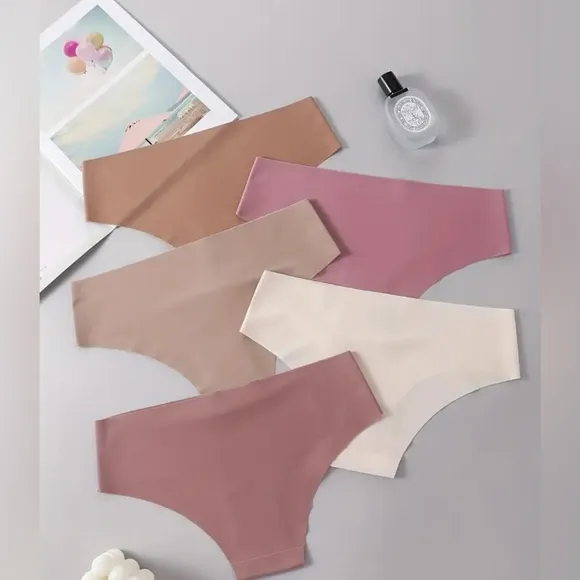 Pack of 5 Seamless Underwear Triangle Panties Panty Set New 🔥🔥 SZ L
