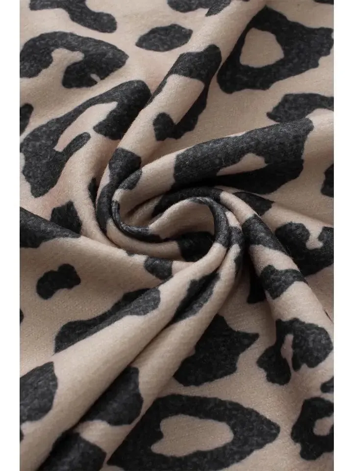 Pajama Short Set In Leopard