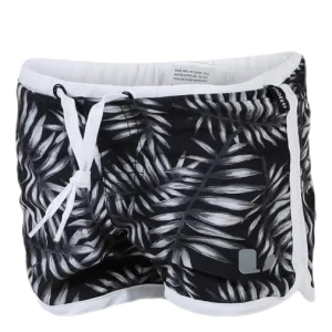 Palm Swim Diaper Shorts Black