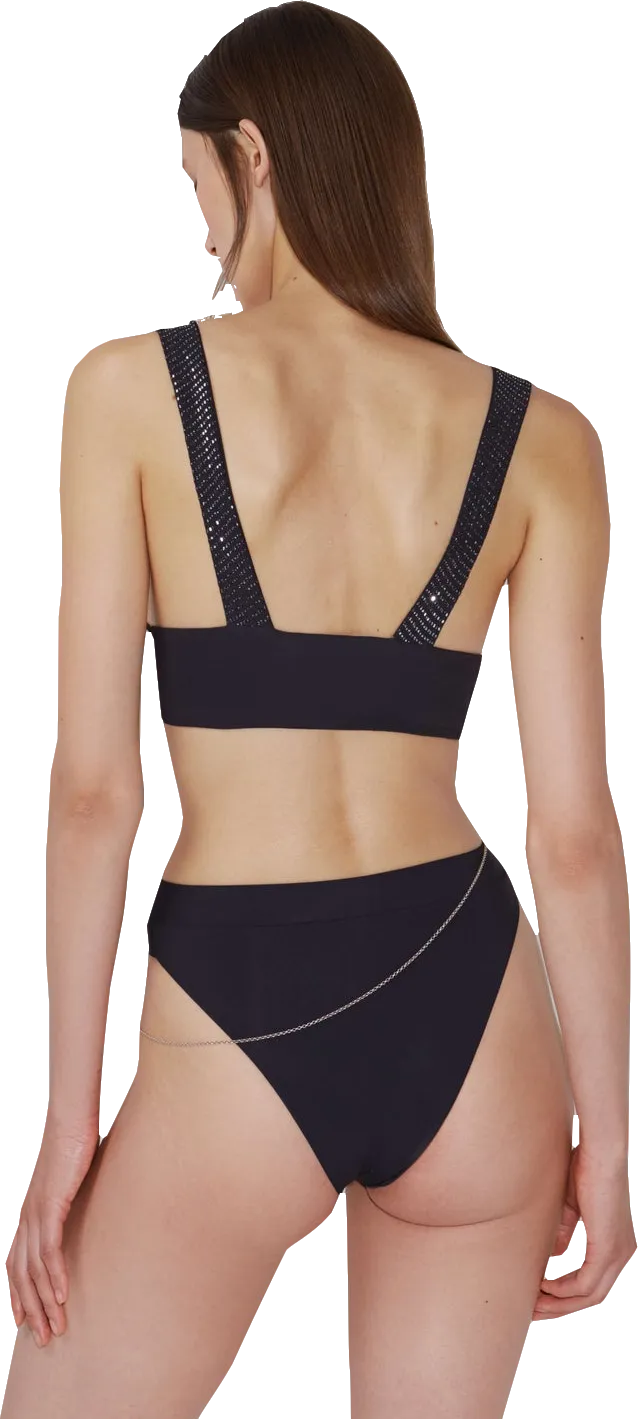 Palmagente Black Sport Midnight Bikini UK M