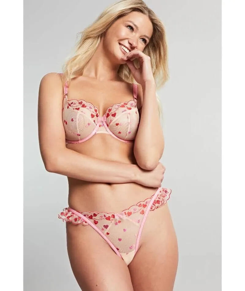 Panache Belle Underwire Balconnet Bra - Heart