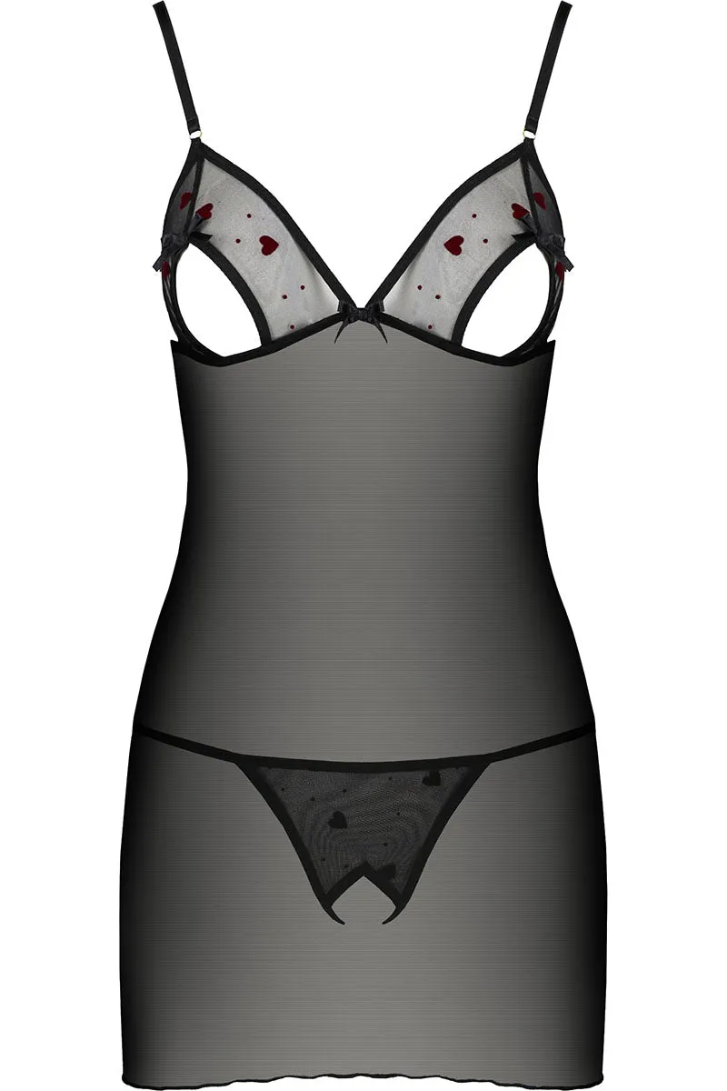 Passion Lovelia Chemise Black