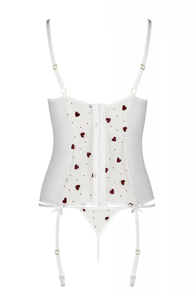 Passion Lovelia Corset White