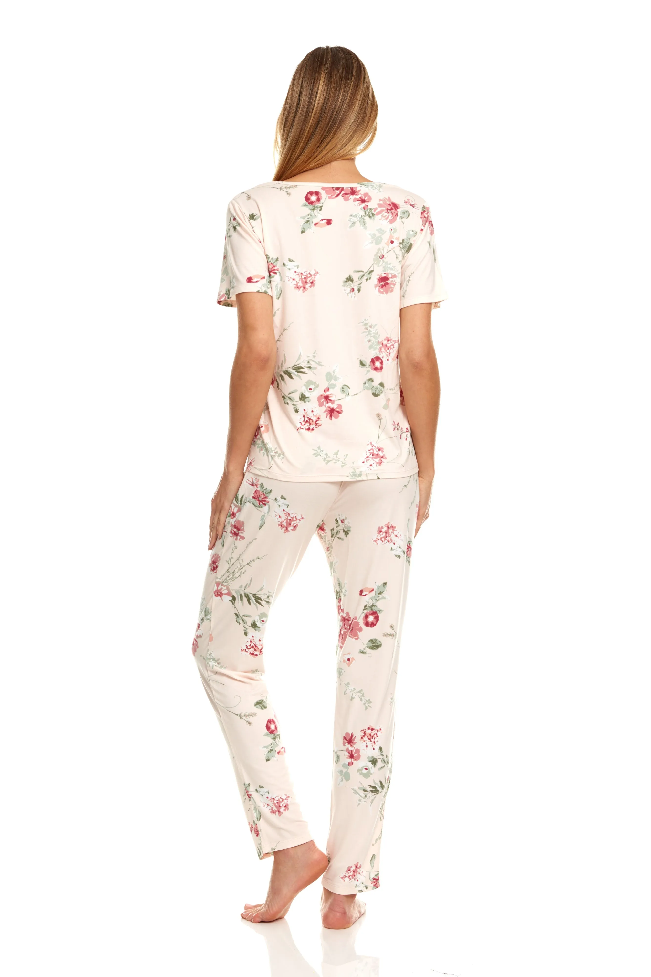 Patricia Knit Set In Pink - Flora Nikrooz