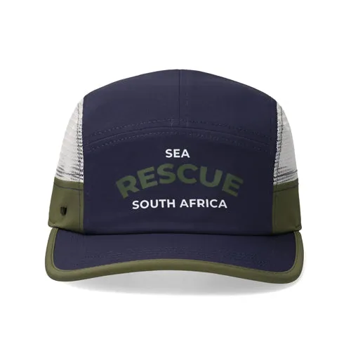 Performance Cap - Navy/Olive & White