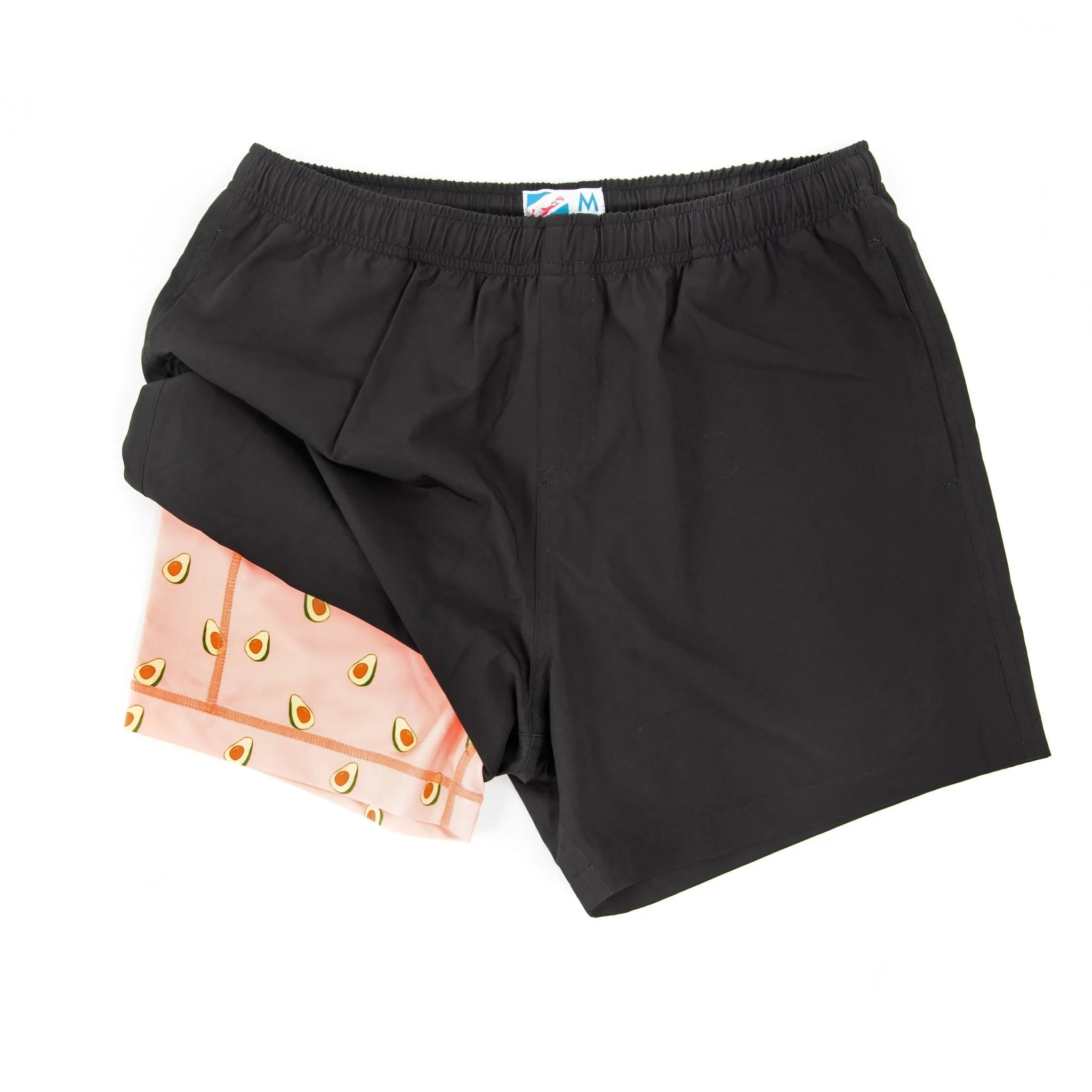 Performance Gym Short   Compression Liner - Black by Bermies Swimwear