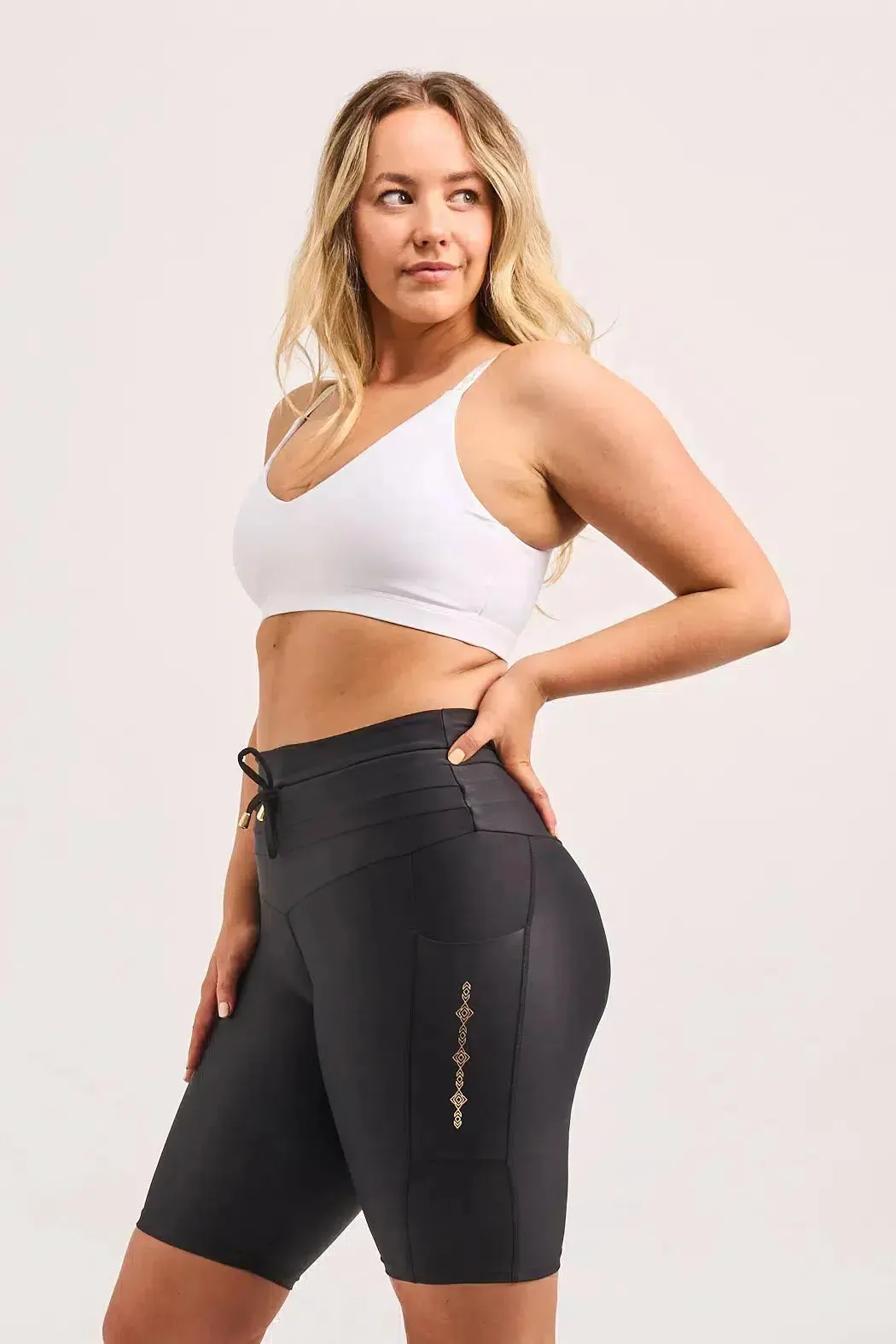 Performance Luxe Bralette Crop - White