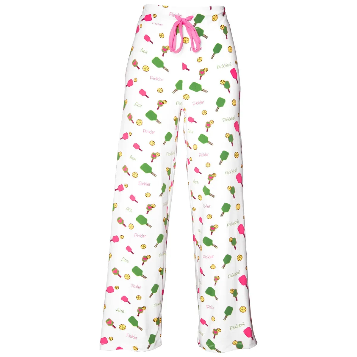 Pickleball PJ Pant - White