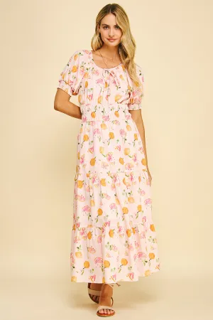 Pink Fruit Paradise Dress