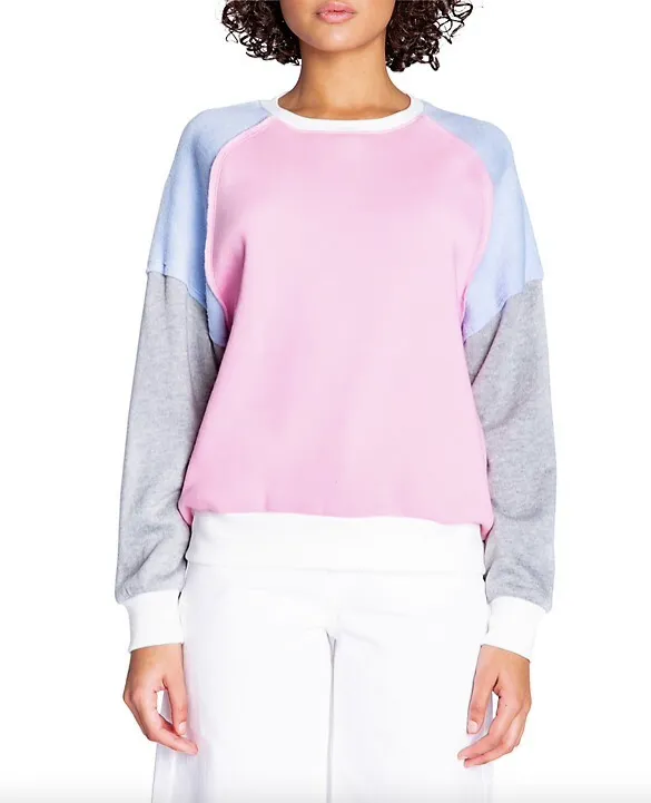 PJ Salvage - Happy Days Are Here Colourblock Long-Sleeve Top