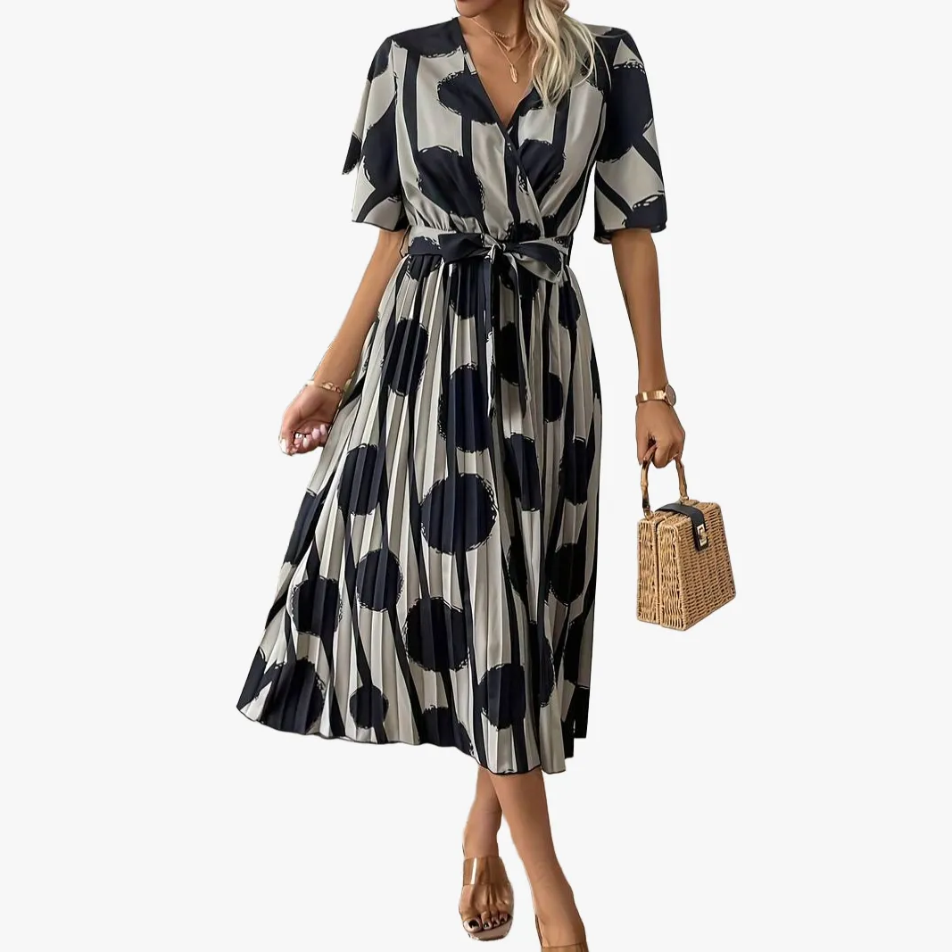 Playful Polka Dot Dress for Summer Fun