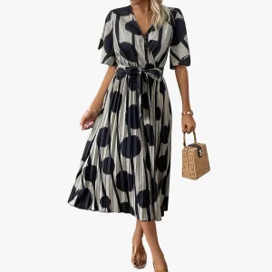 Playful Polka Dot Dress for Summer Fun