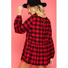 Playfully Plaid Button Down