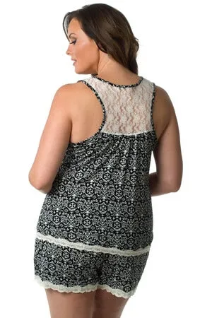 Plus Cozy Up Short PJ