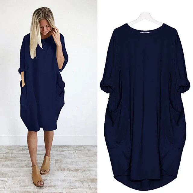 Plus Size 5Xl Ladies Dresses Elegant Makeup Eyes Print Woman Midi Dress Long Sleeve o Neck Beach Party Club Robes