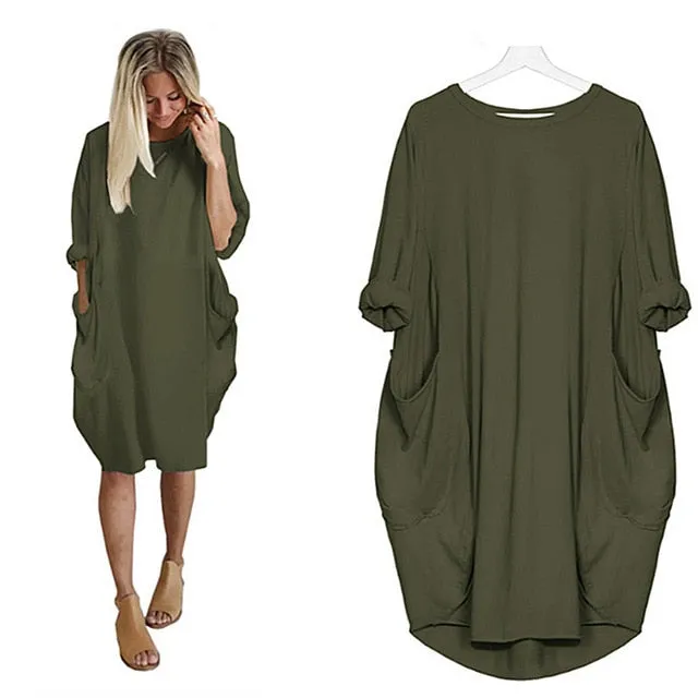 Plus Size 5Xl Ladies Dresses Elegant Makeup Eyes Print Woman Midi Dress Long Sleeve o Neck Beach Party Club Robes
