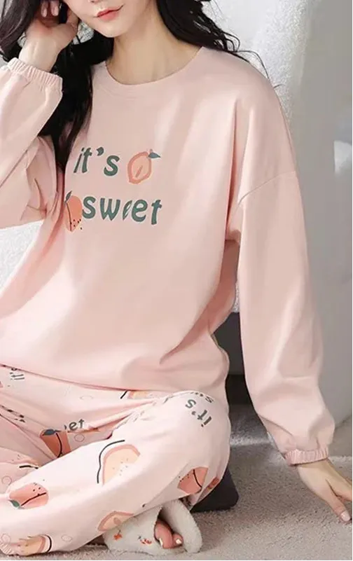 Polyester Pajama Plaid Sleepwear