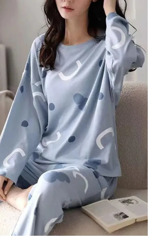 Polyester Pajama Plaid Sleepwear