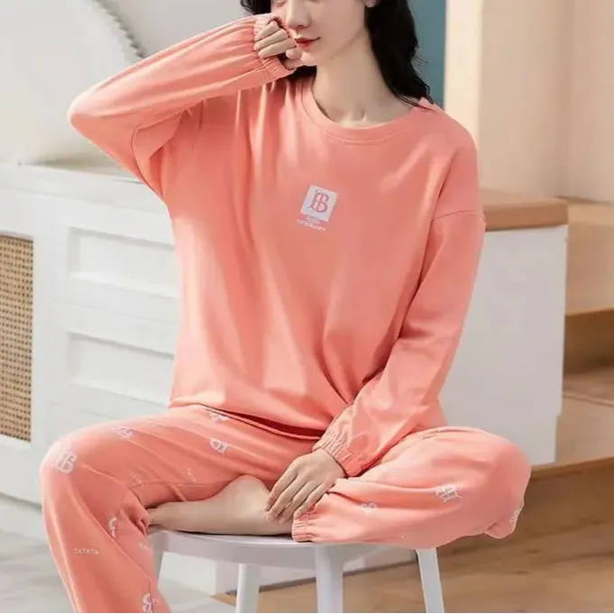 Polyester Pajama Plaid Sleepwear