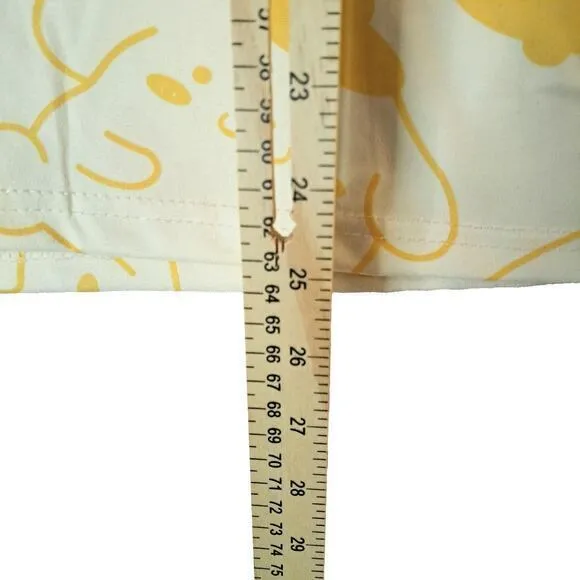 Pompompurin Pajamas Women's XL Anime Cotton Set Short Sleeve‎ Loose Sleepwear