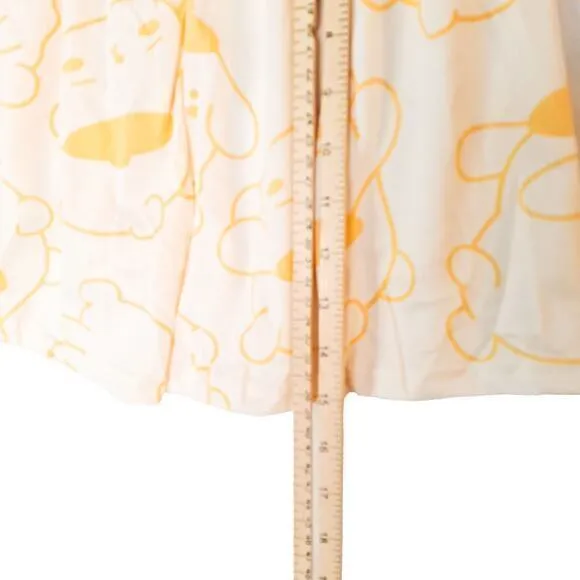 Pompompurin Pajamas Women's XL Anime Cotton Set Short Sleeve‎ Loose Sleepwear