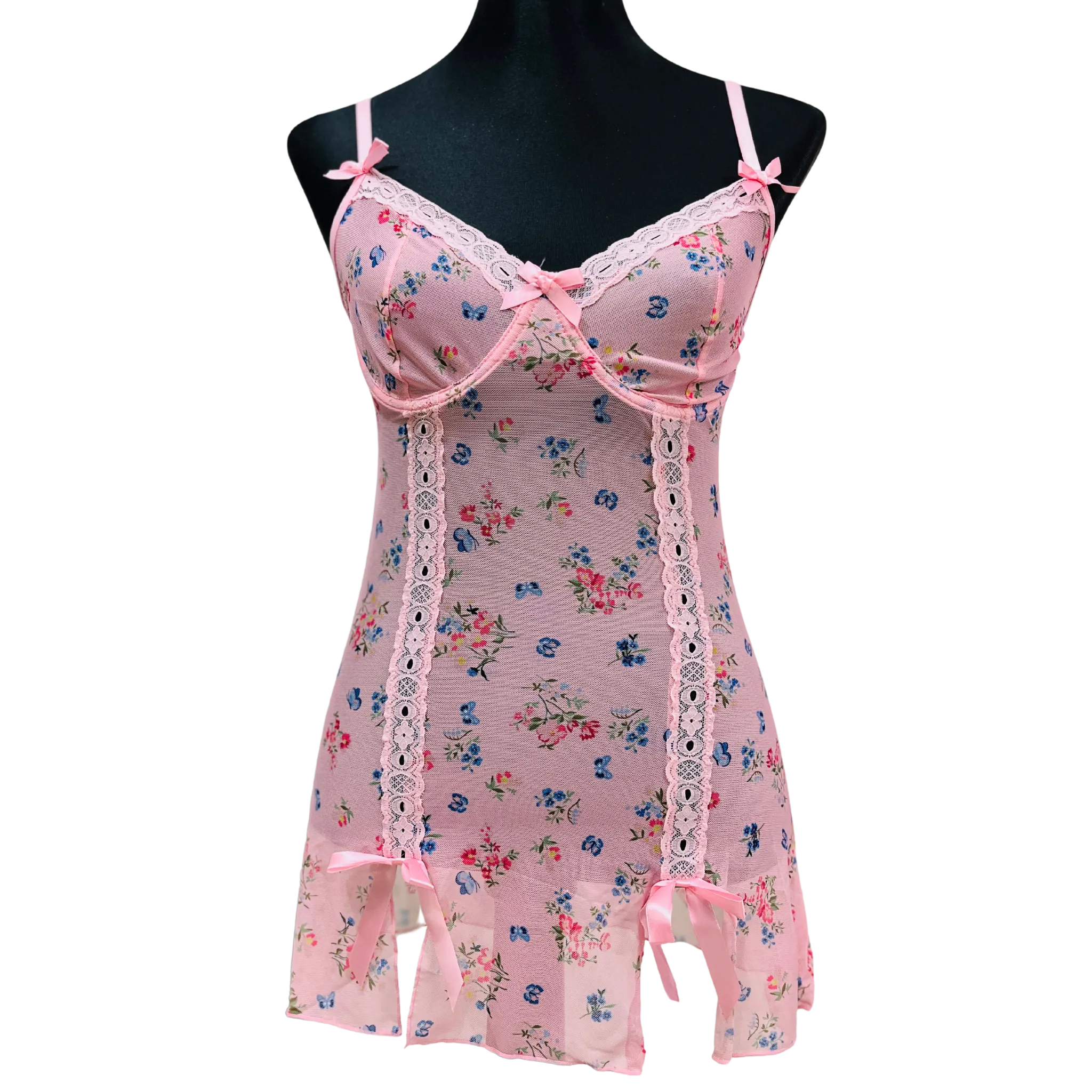 Pretty Pink Flutter Babydoll - Perfect for Romantic Moments