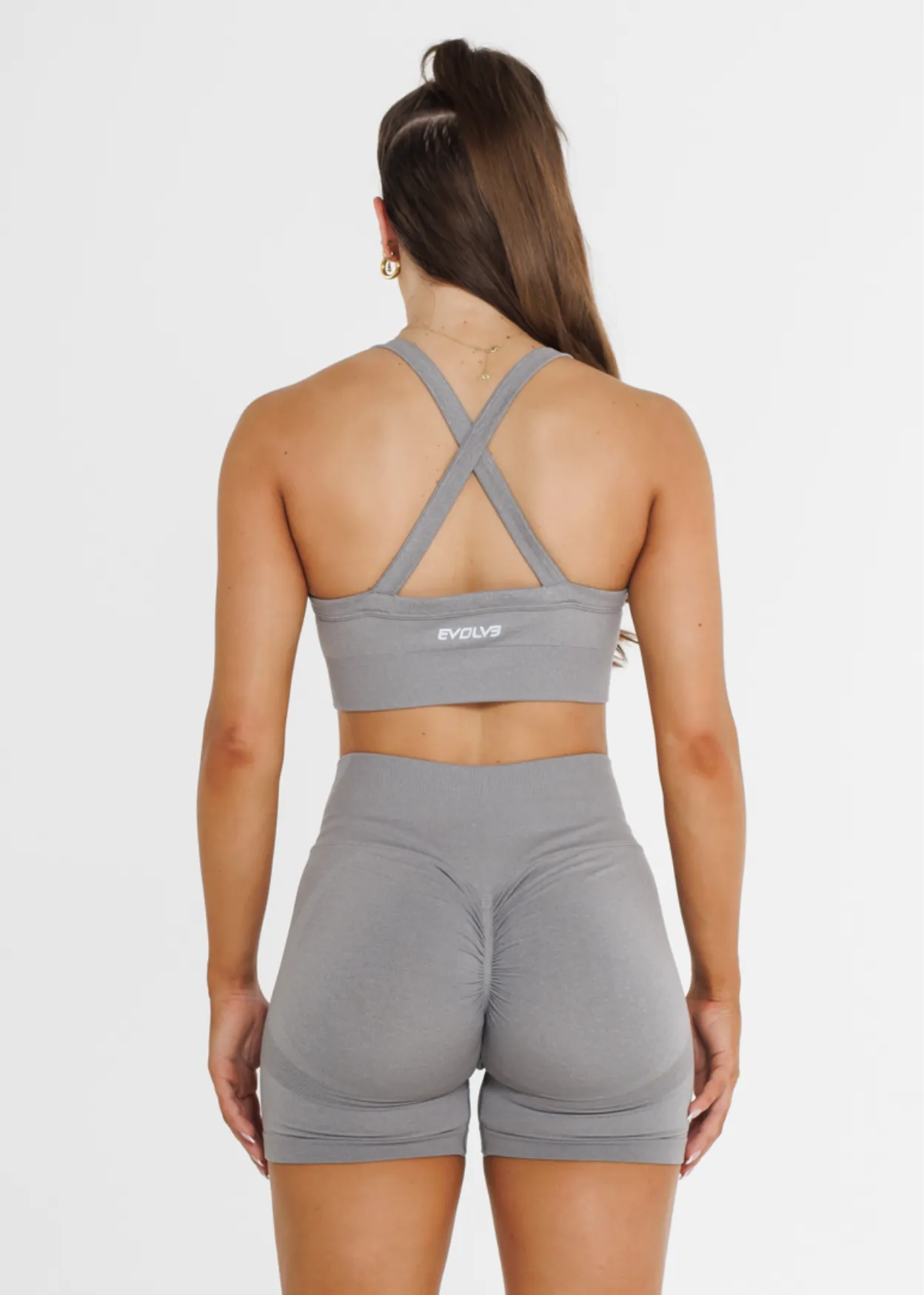 Prime Seamless Bra - Ash