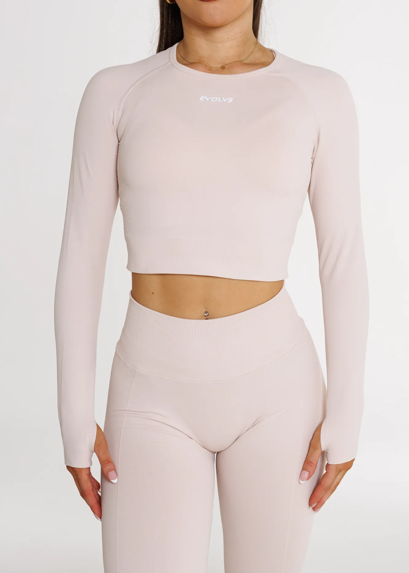 Prime Seamless Long Sleeve - Champagne