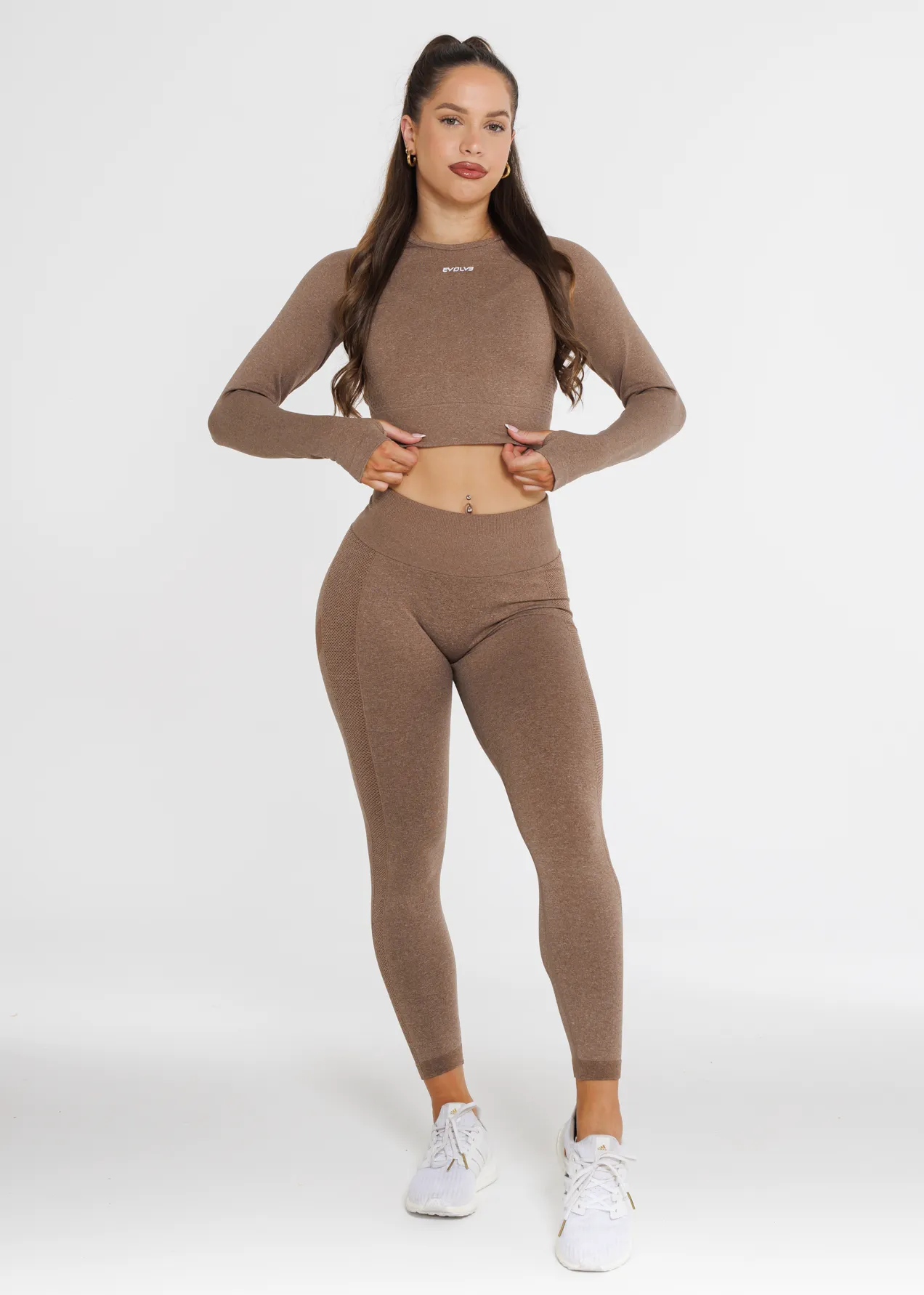 Prime Seamless Long Sleeve - Cinnamon