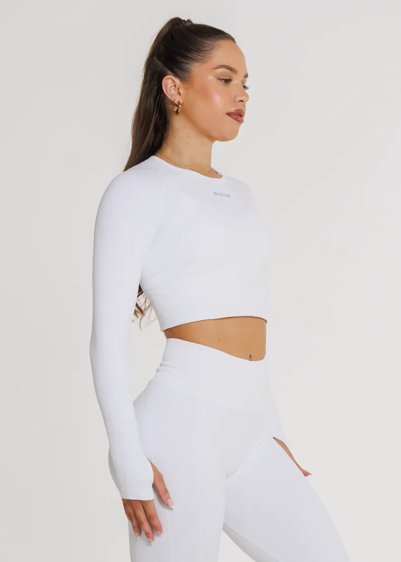 Prime Seamless Long Sleeve - Vanilla