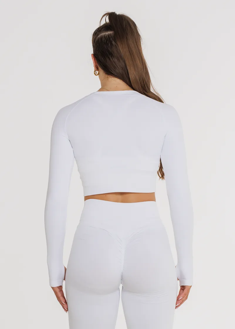 Prime Seamless Long Sleeve - Vanilla
