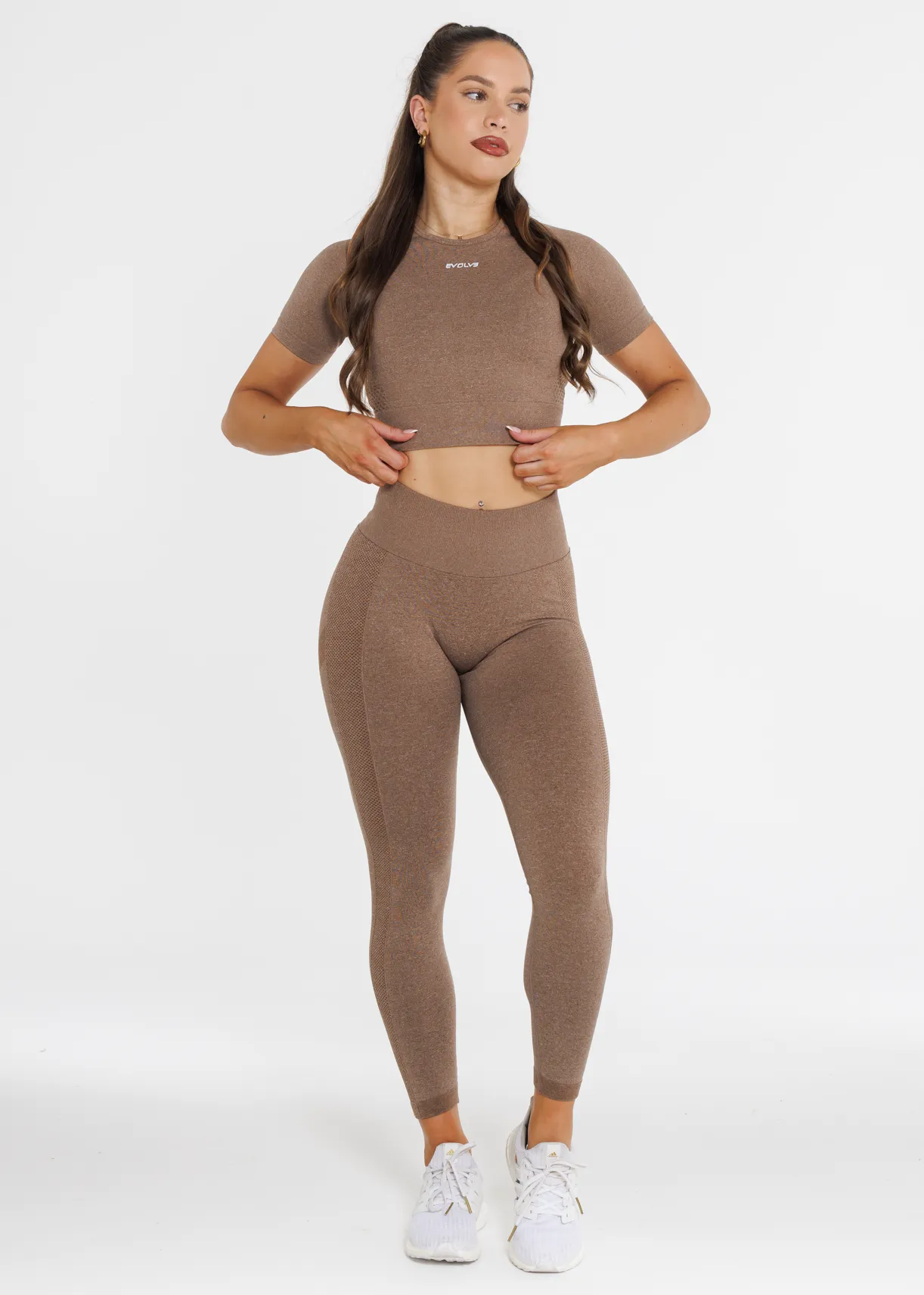 Prime Seamless Short Sleeve - Cinnamon