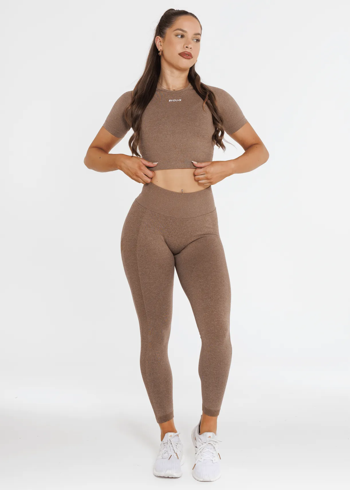 Prime Seamless Short Sleeve - Cinnamon