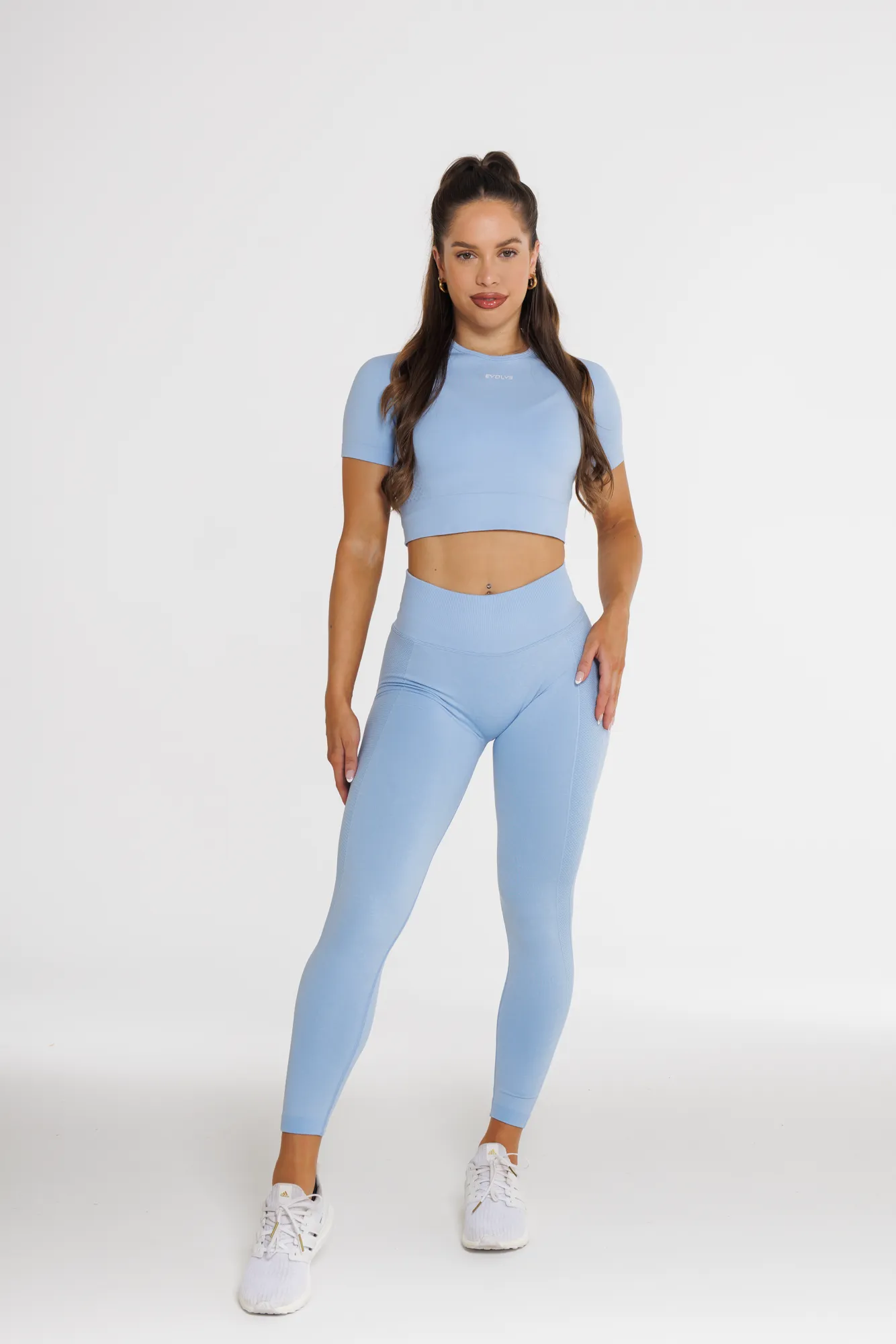 Prime Seamless Short Sleeve - Sky