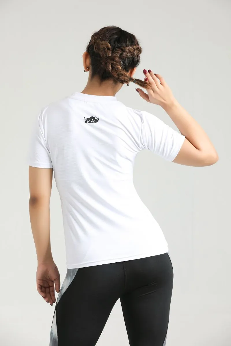 PRIME SLIM FIT TEE- WHITE