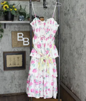 Private Label Women's Elise Smocked Tiered Dress PDD-116-3