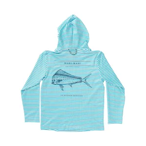Prodoh Boys Mahi Mahi  Pro Performance Hoodie T-shirt