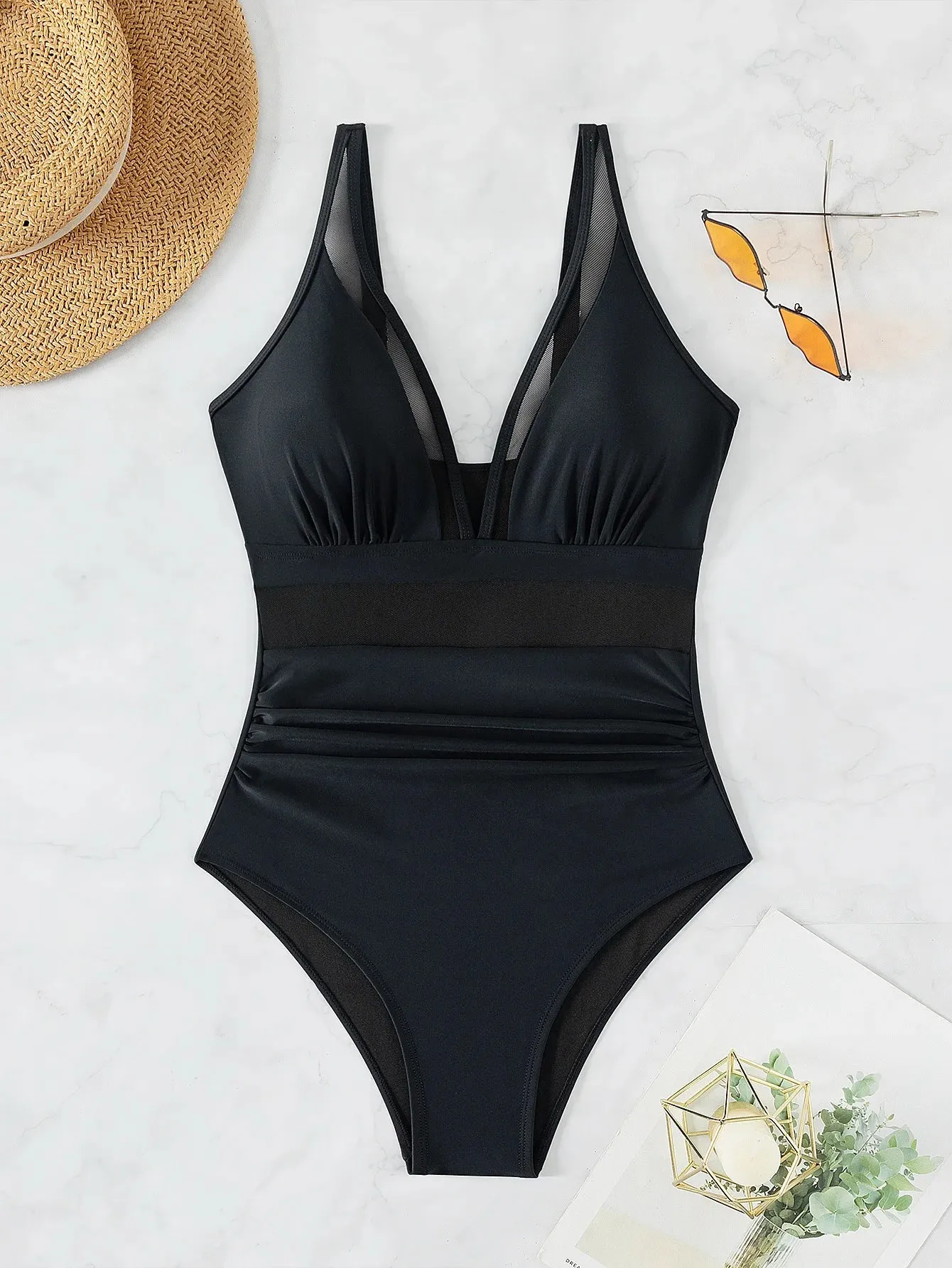 Push Up Sexy Women's One Piece Brazilian Swimsuit