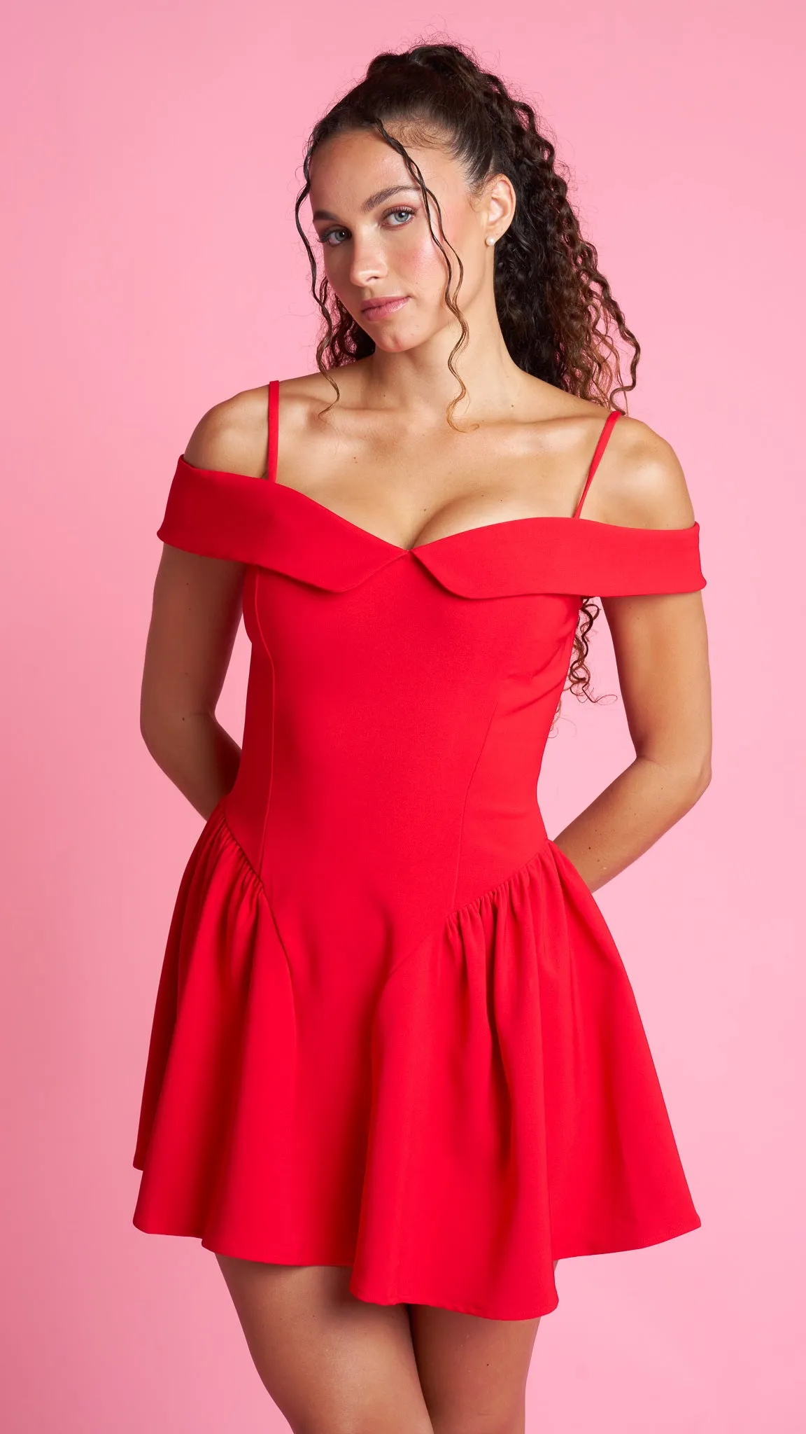 Queen of Hearts Mini Dress