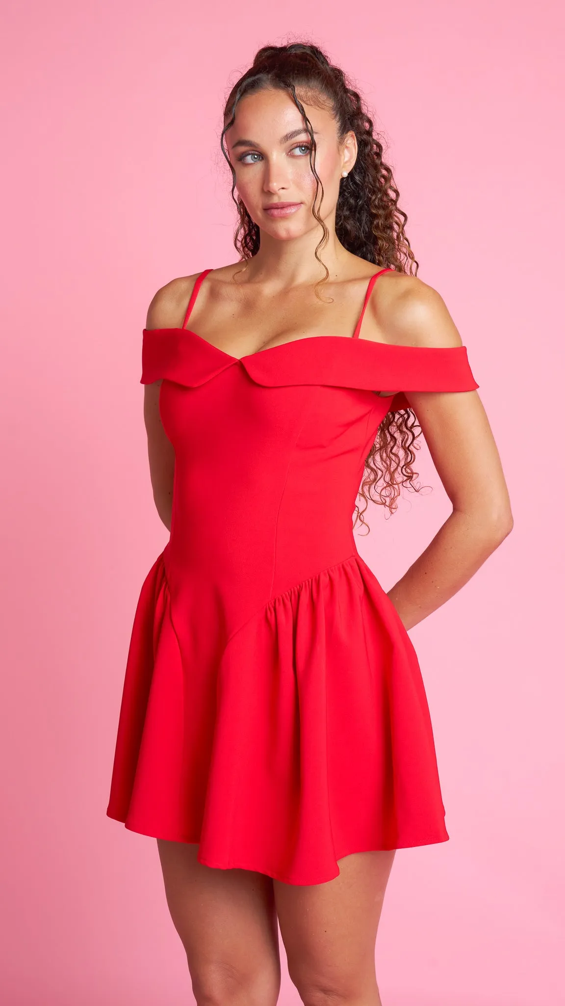 Queen of Hearts Mini Dress