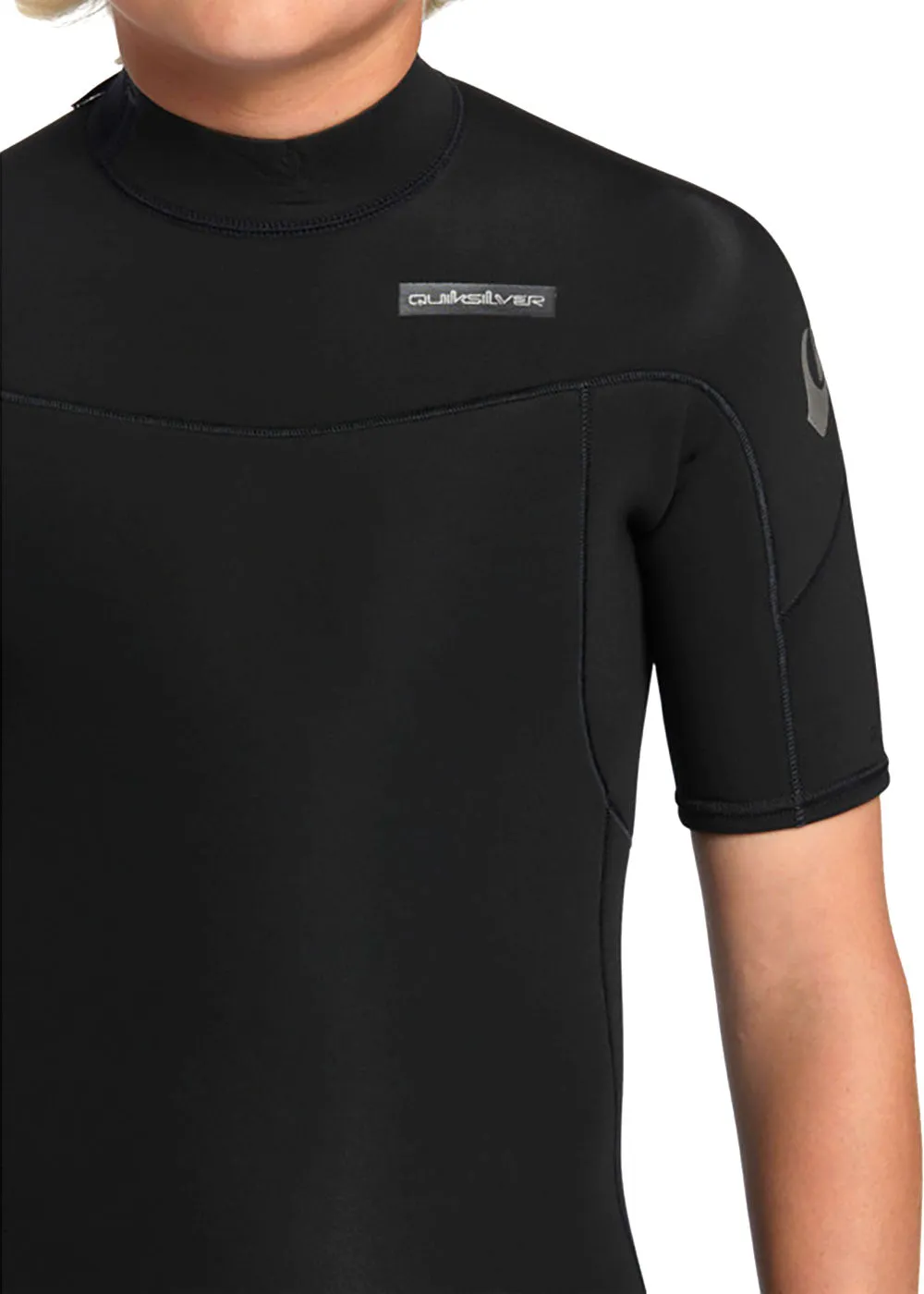 Quiksilver Boys Everyday Sessions 2mm Short Sleeve Back Zip Spring Suit