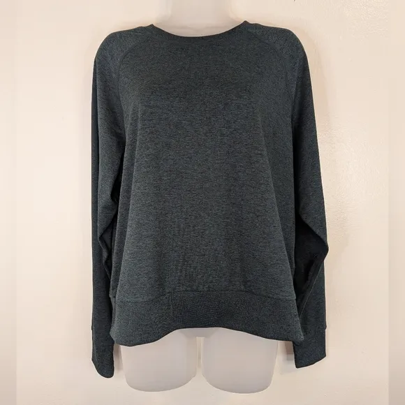 Quince Pullover Athleisure Activewear Gym Outdoors Hike Walk Beach Sweater M