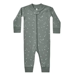 Quincy Mae Long Sleeve Sleeper with Zipper - Stars
