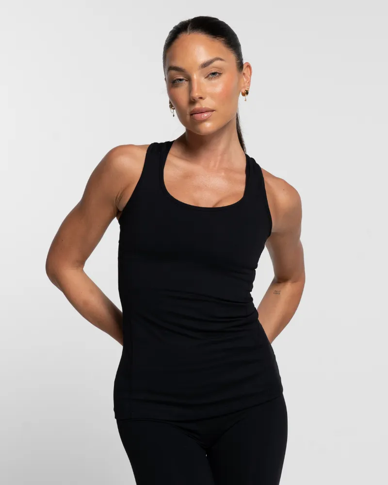 Racer Tank - Onyx