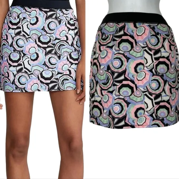 Ralph Lauren RLX 70s Vibe Golf Tennis Skort Plus Size XXL Multi MSRP $148